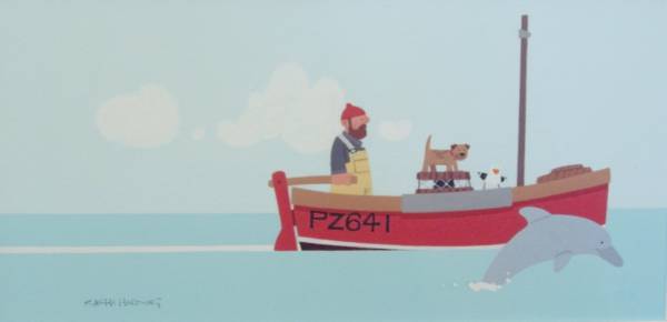 - Acrylic on Canvas, Painting by Sasha Harding, measuring 30 x 60 cm (H x W) framed at 42 x 72 cm £1300